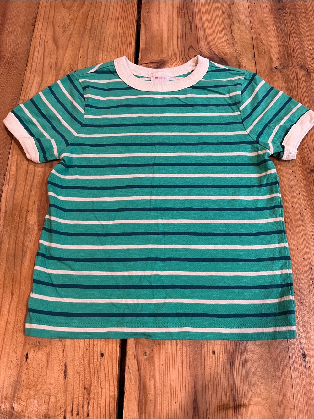 HANNA ANDERSSON 110 Classic 1970s Styling Stripe Tee T-Shirt